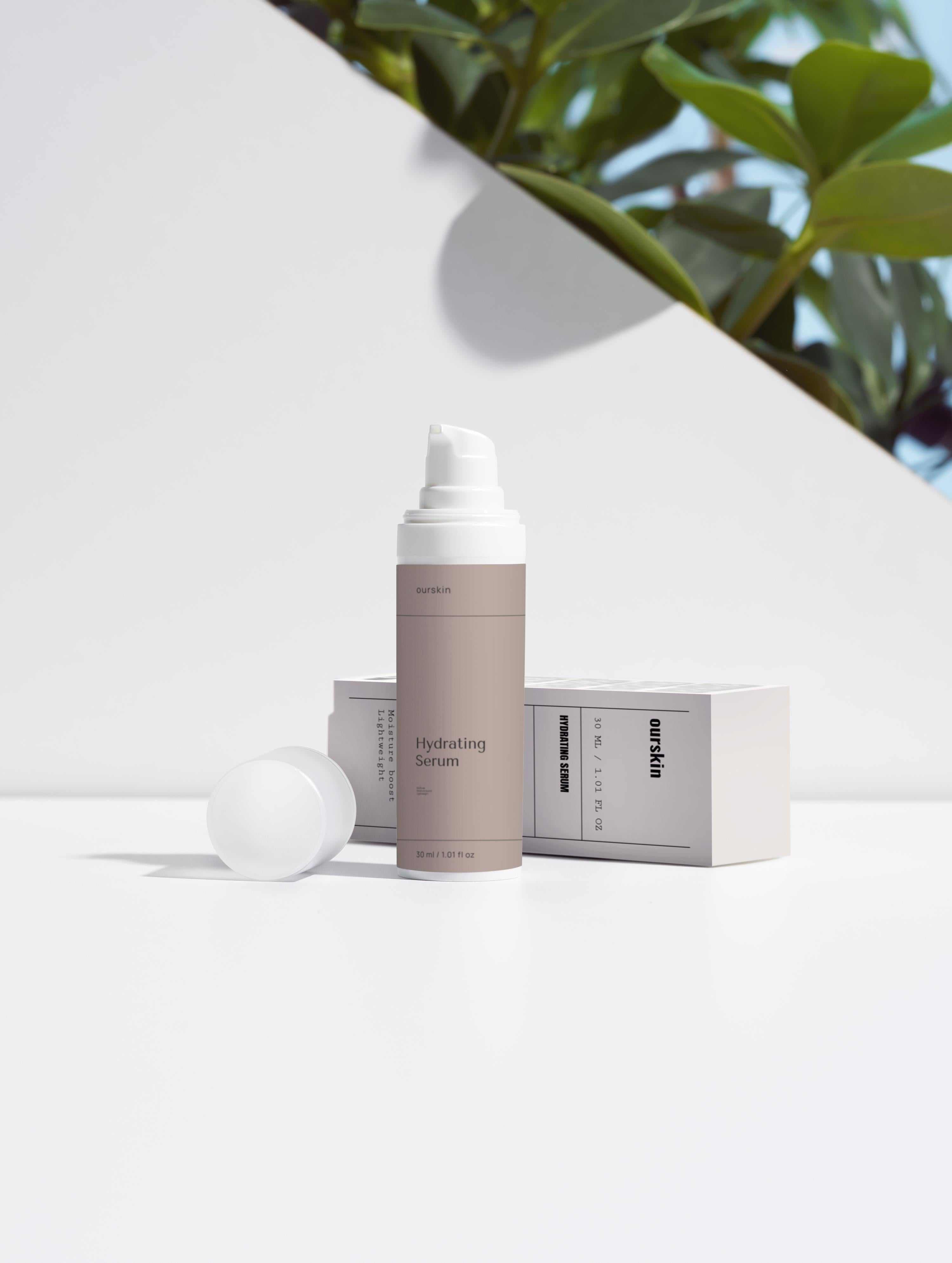 Hydration duo skincare set with hyaluronic acid for deep moisture and radiant skin