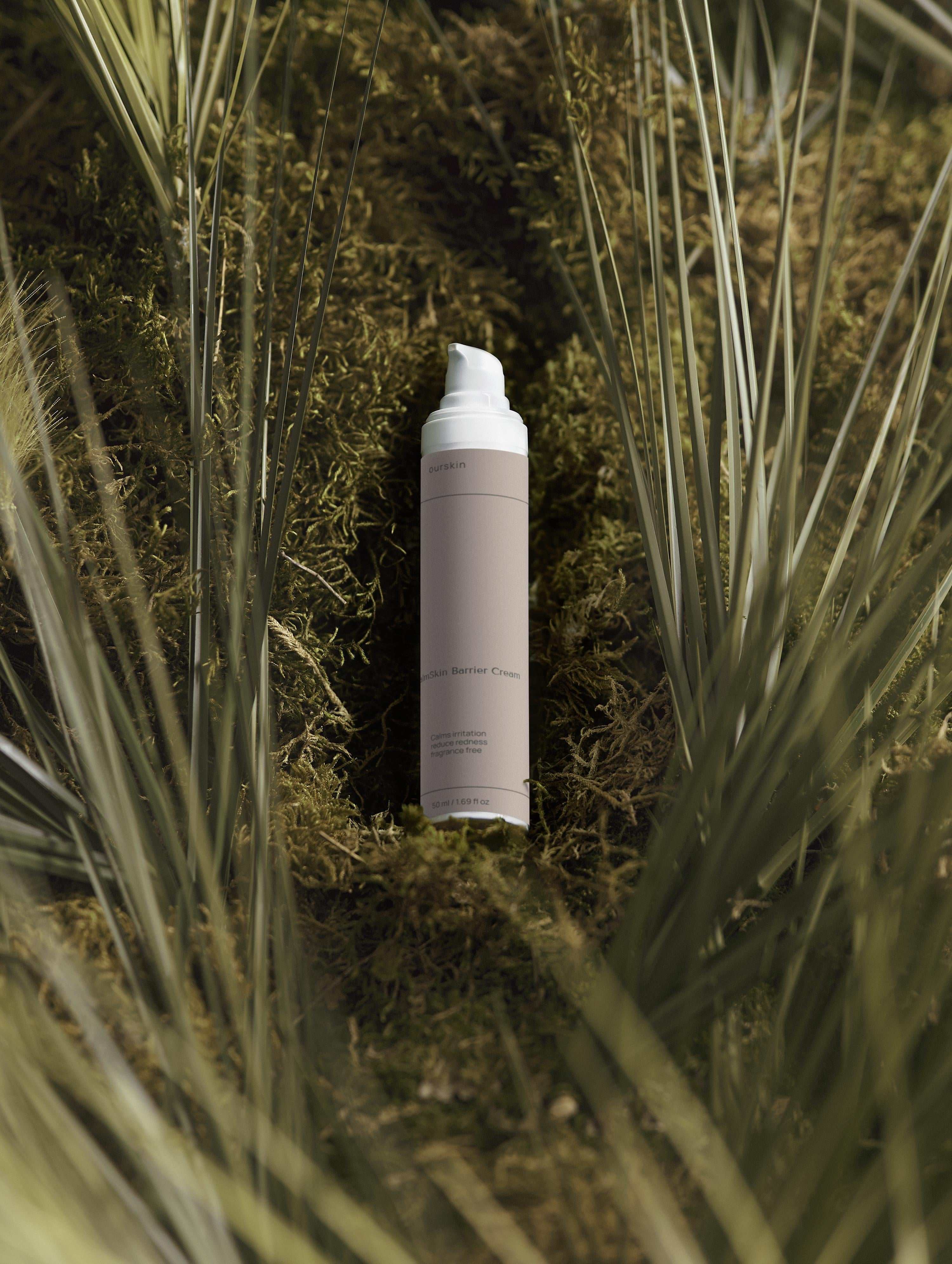 CalmSkin Barrier Cream moisturizing tube for sensitive, redness-prone skin with soothing, hydrating formula